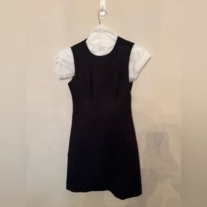 kate spade Black and White Midi Dress